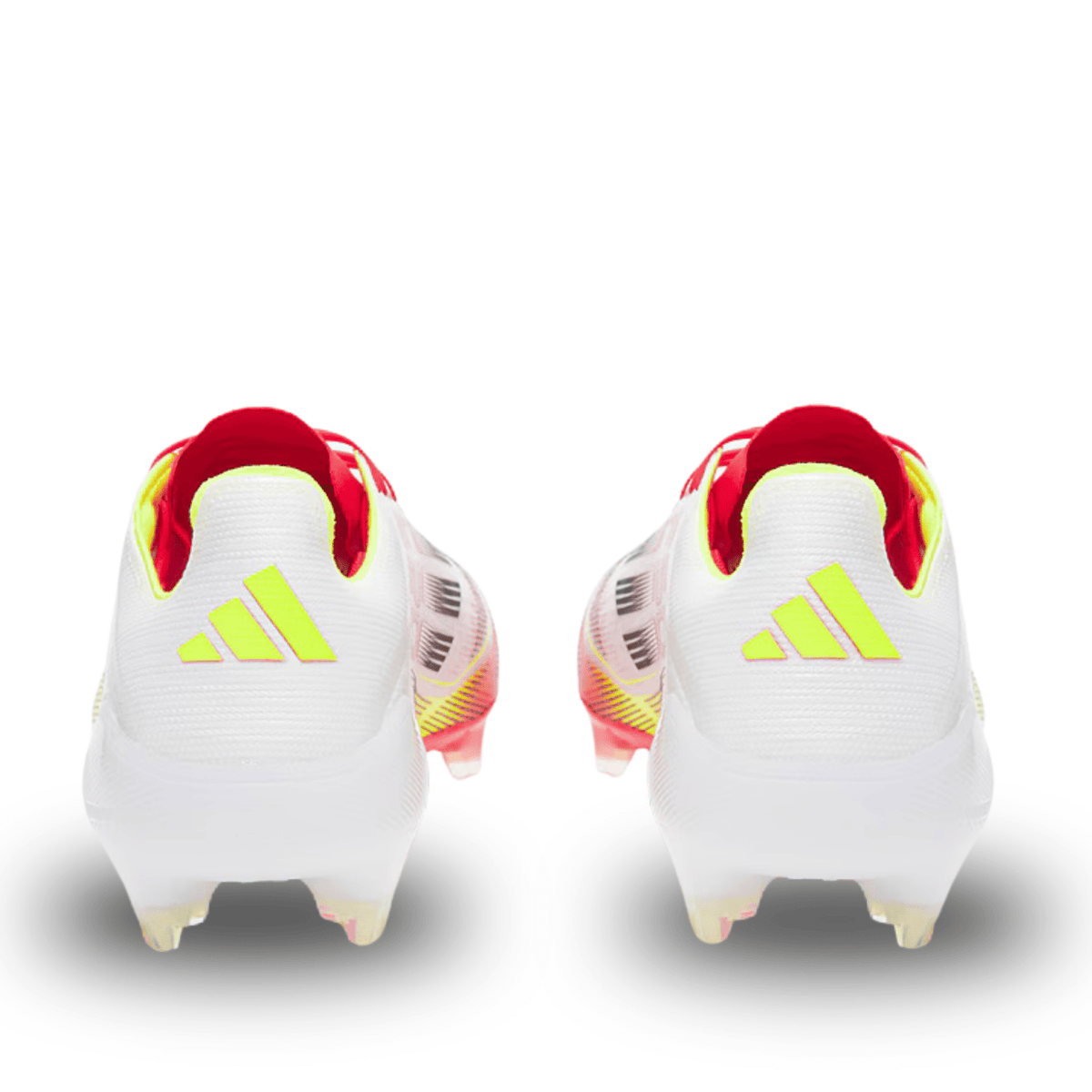 adidas F50 Elite FG Soccer Cleats (White/Black/Solar Yellow) | SoccerWearhouse