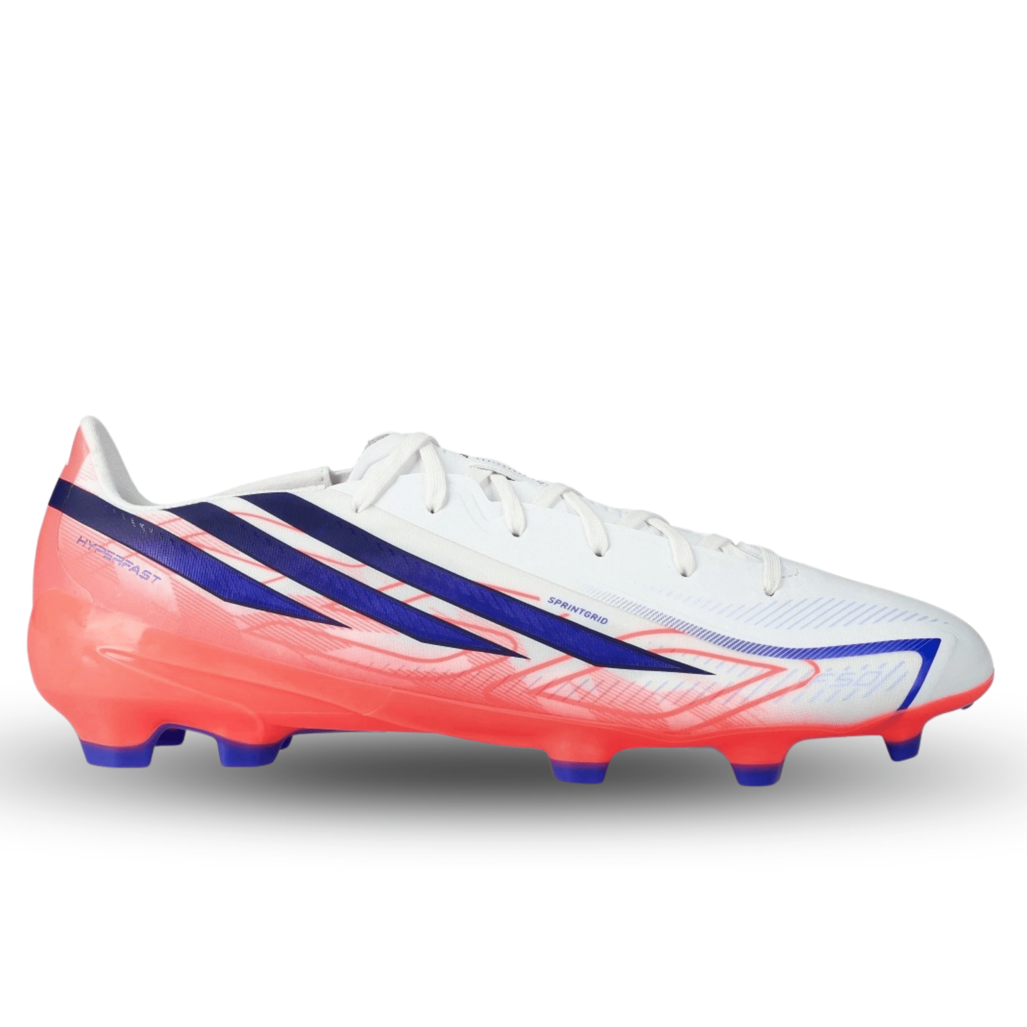 adidas F50 Hyperfast League FG Soccer Cleats (White/Purple/Pink)
