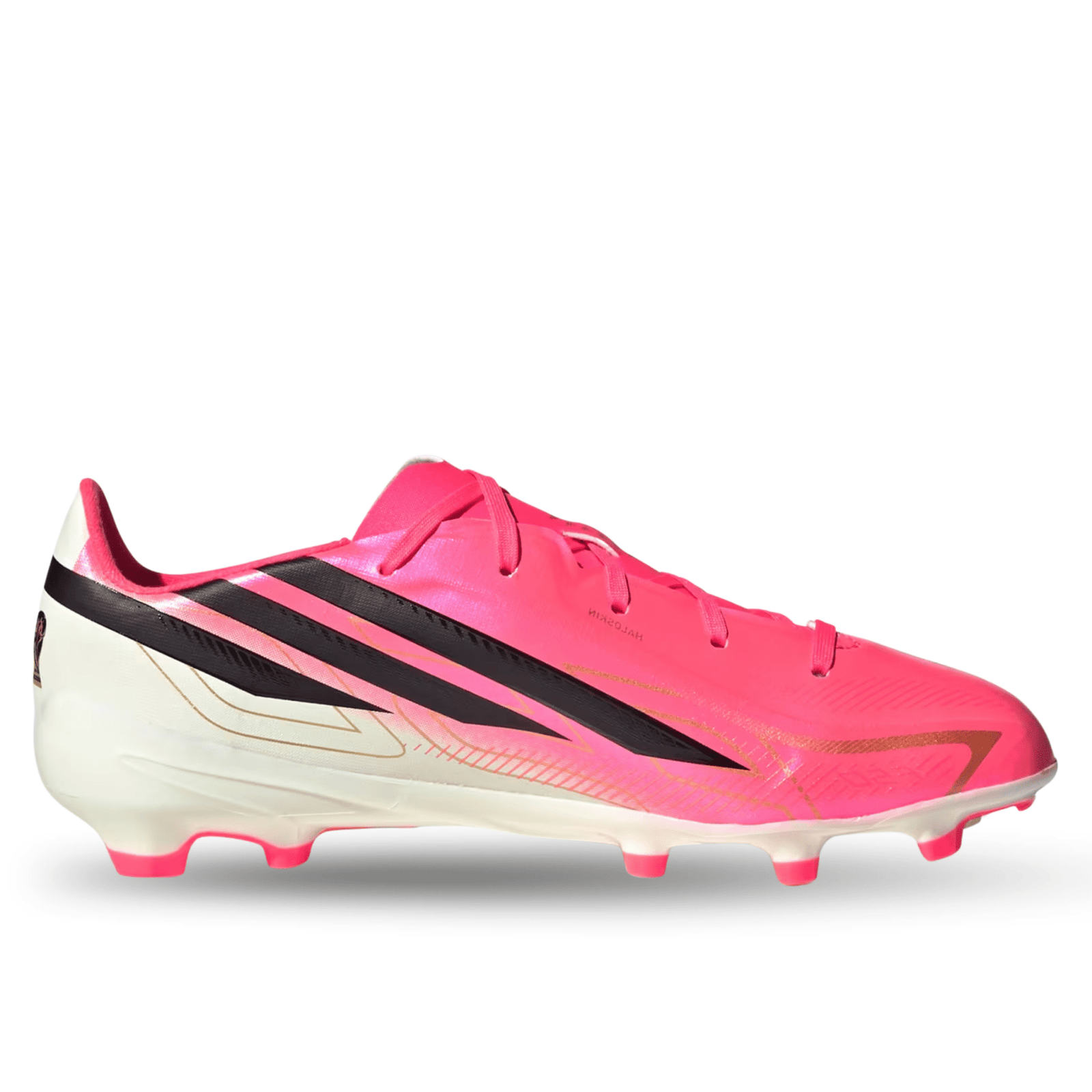 adidas F50 Hyperfast League FG Youth Soccer Cleats (Pink/White) | SoccerWearhouse