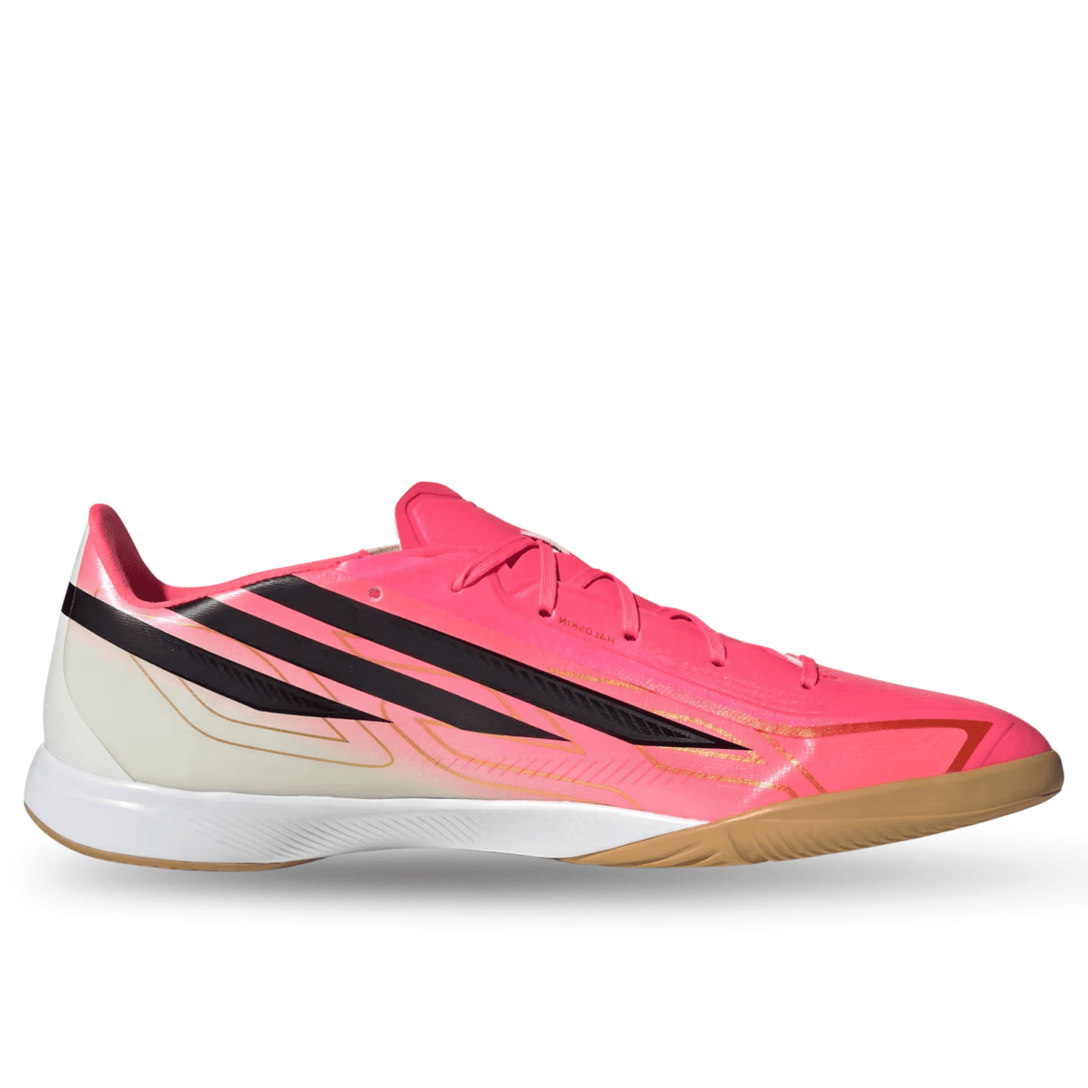 adidas F50 Hyperfast League Indoor Soccer Shoes (Pink/White) | SoccerWearhouse