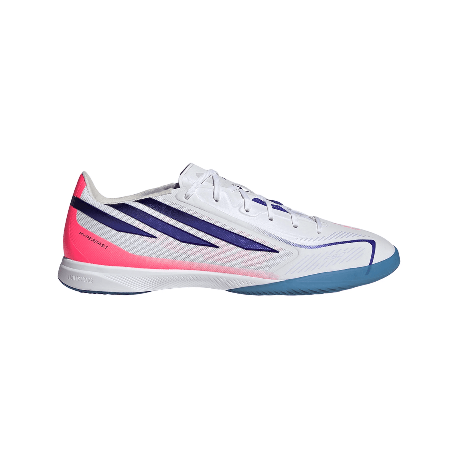 adidas F50 Hyperfast Pro Indoor Soccer Shoes (Multi/White) | SoccerWearhouse