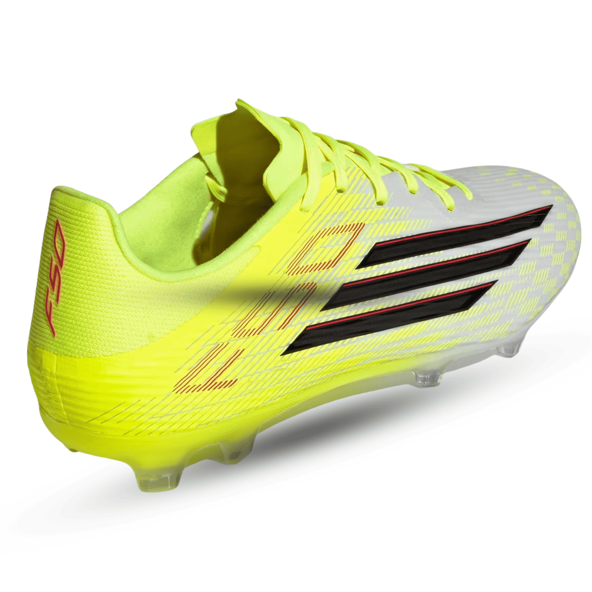 adidas F50 League FG/MG Soccer Cleats (Team Solar Yellow/Black) | SoccerWearhouse