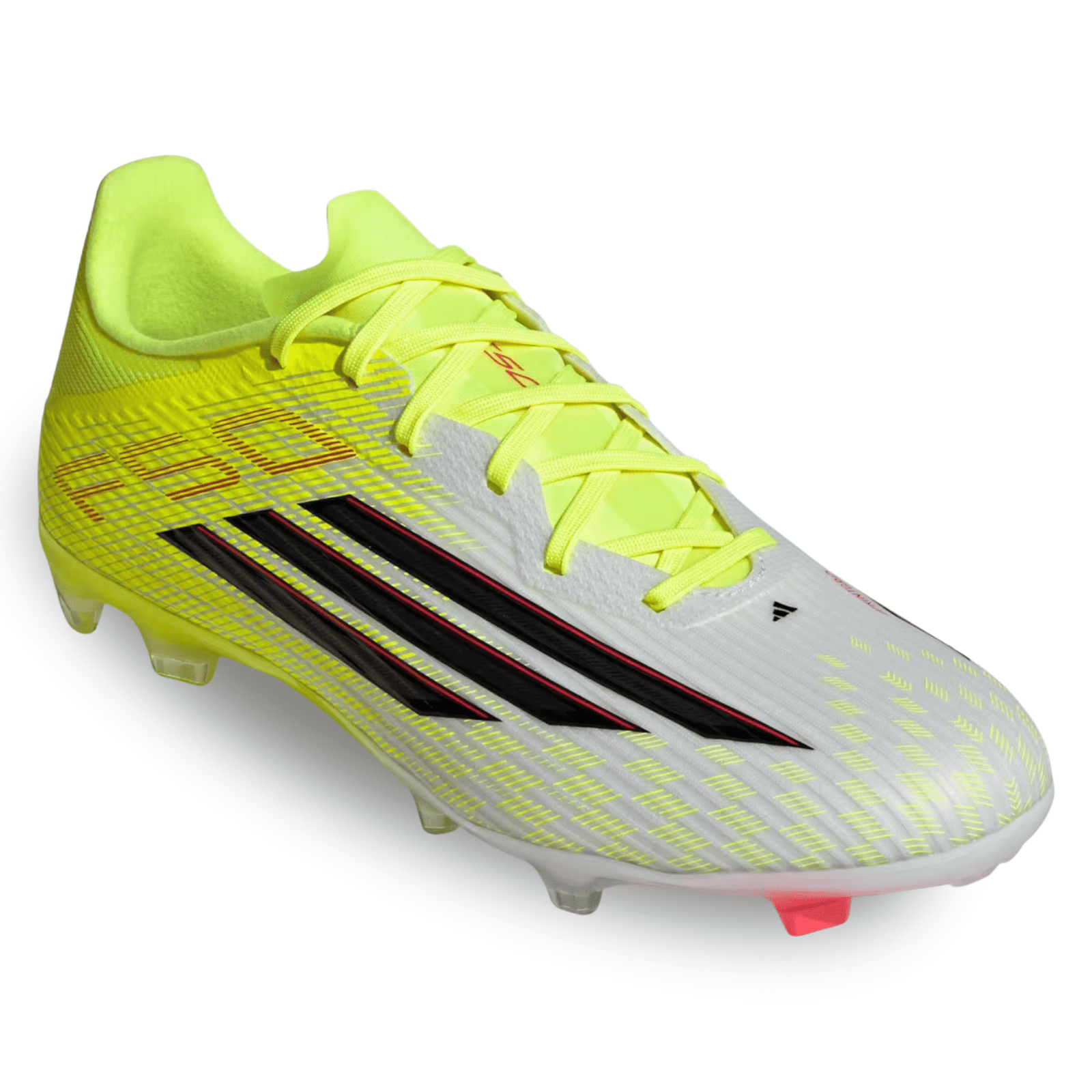 adidas F50 League FG/MG Soccer Cleats (Team Solar Yellow/Black) | SoccerWearhouse