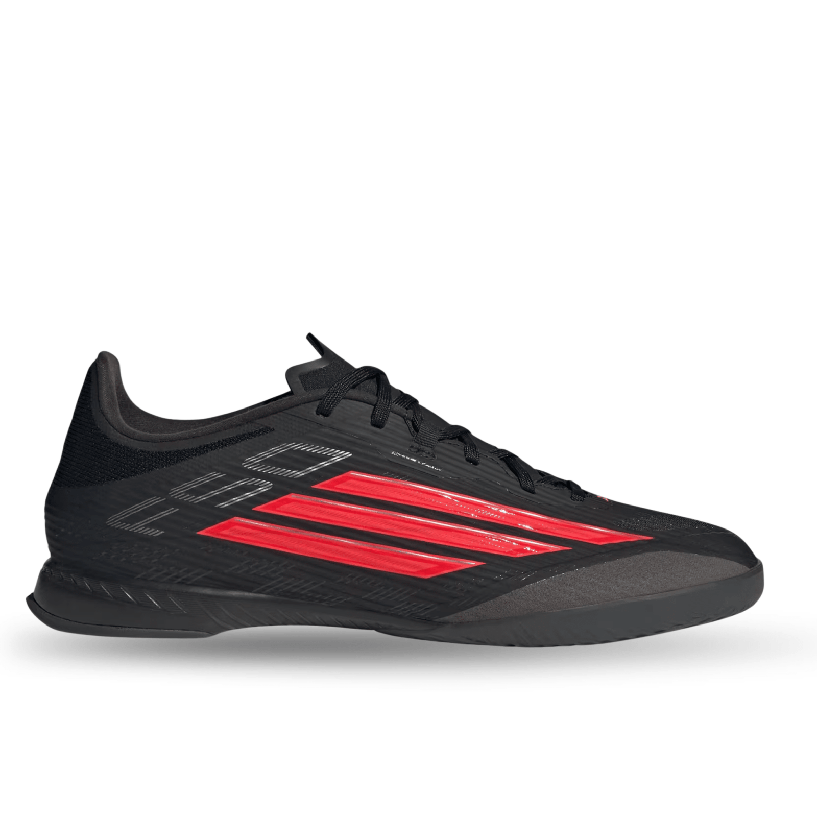 adidas F50 League Indoor Soccer Shoes (Black/Lucid Red) | SoccerWearhouse