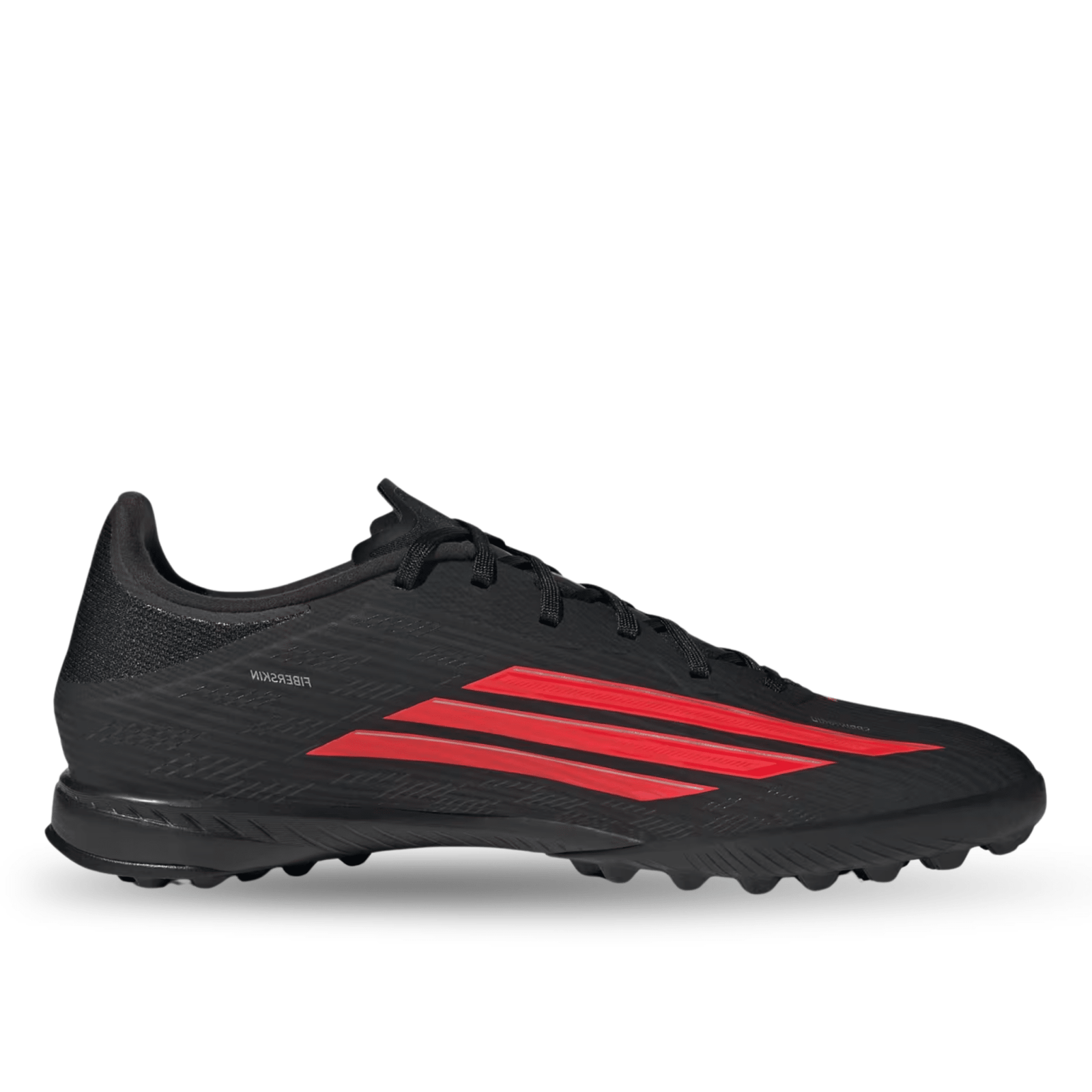 adidas F50 League Turf Soccer Cleats (Black/Lucid Red) | SoccerWearhouse
