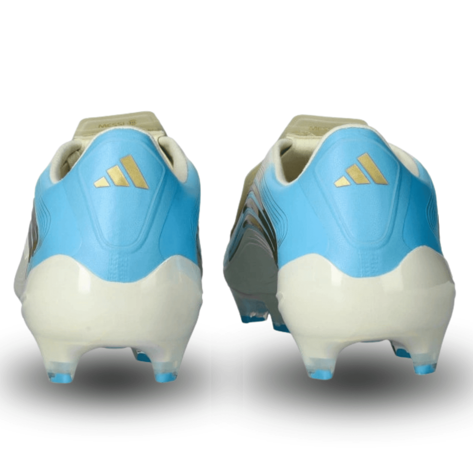 adidas F50 Messi Elite FG Soccer Cleats (Ivory/Blue Elite) | SoccerWearhouse