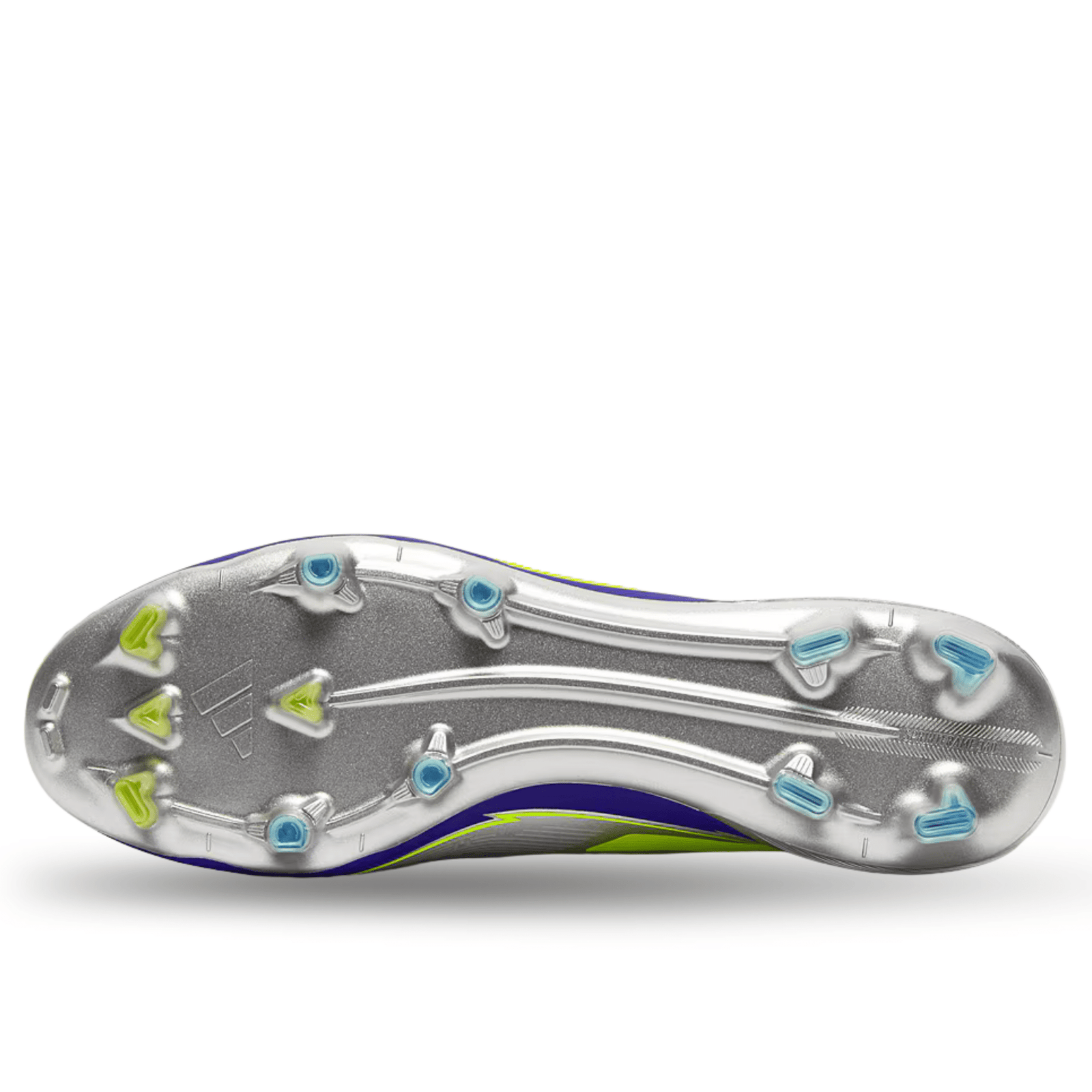 adidas F50 Messi Elite FG Soccer Cleats (Silver Metallic/Lucid Blue) | SoccerWearhouse
