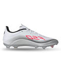 adidas F50 Messi League FG/MG Soccer Cleats (White/Lucid Red/Silver Metallic)