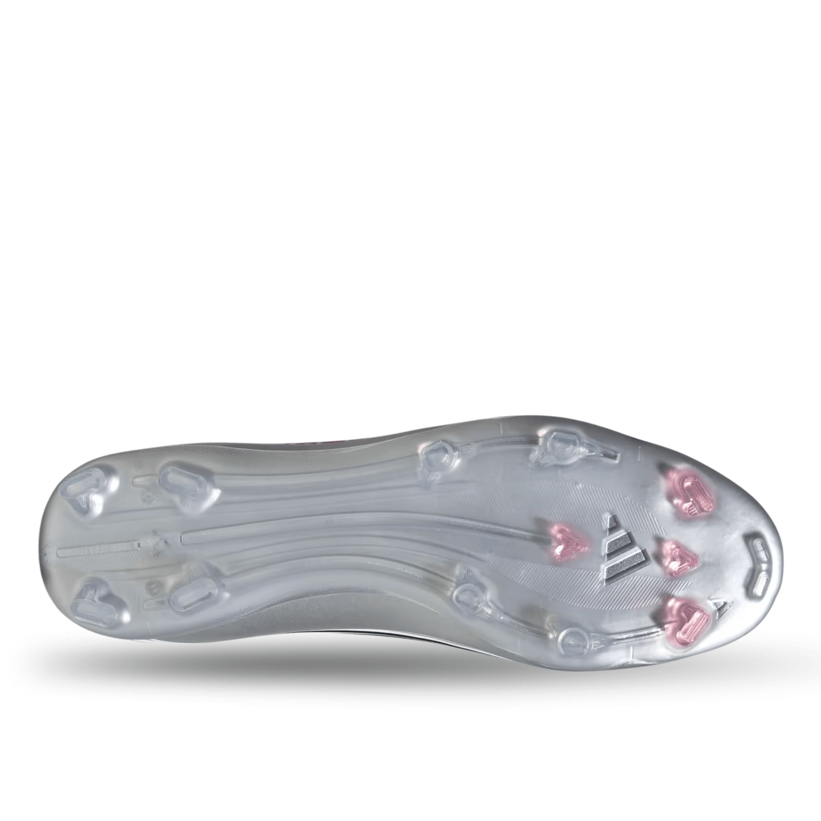 adidas F50 Messi League FG/MG Soccer Cleats (White/Lucid Red/Silver Metallic) | SoccerWearhouse