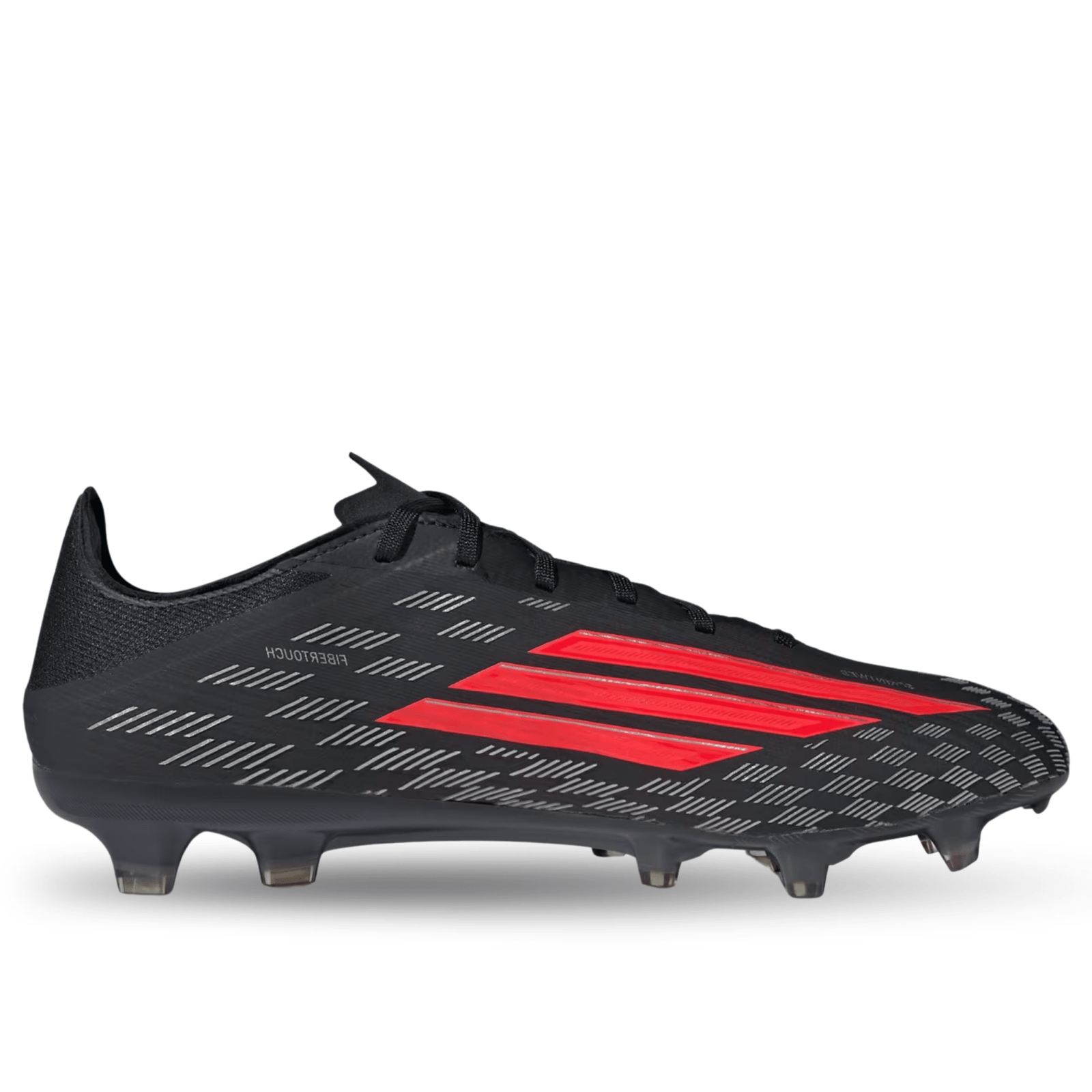 adidas F50 Pro FG Soccer Cleats (Black/Lucid Red) | SoccerWearhouse