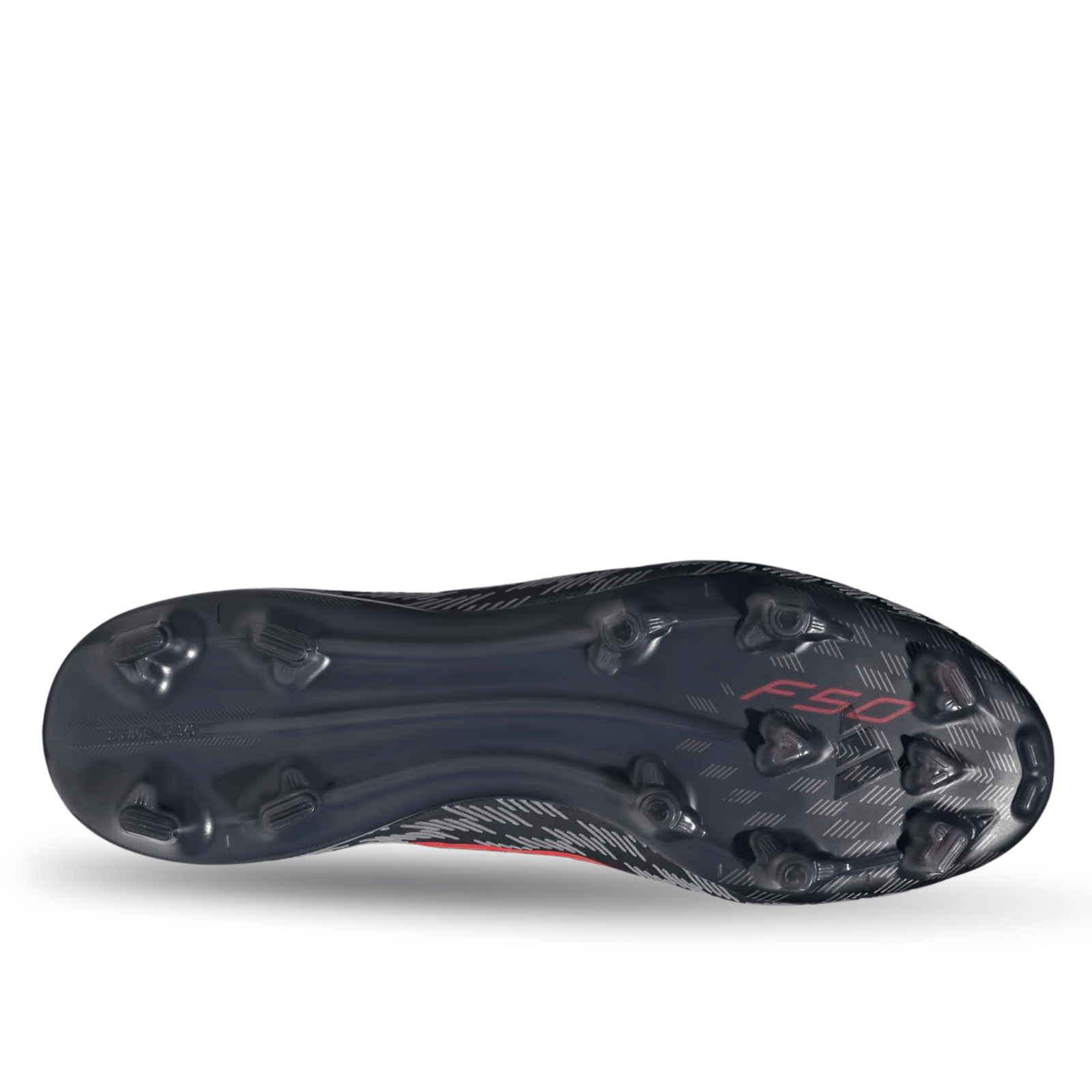 adidas F50 Pro FG Soccer Cleats (Black/Lucid Red) | SoccerWearhouse