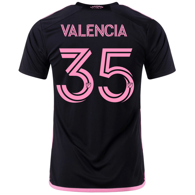 adidas Felipe Valencia Inter Miami Away Jersey 23/24 (Black/True Pink) | SoccerWearhouse