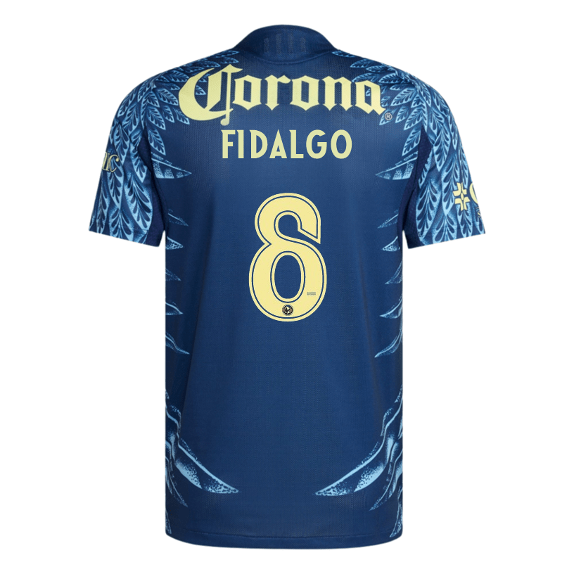 adidas Fidalgo Men's Club América 25/26 Authentic Away Jersey (Blue) | SoccerWearhouse