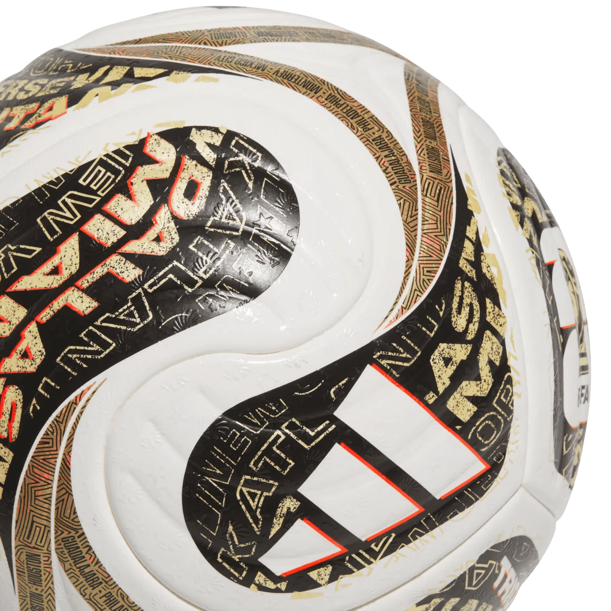 adidas FIFA World Cup 2026 Trionda Finals Pro Official Match Ball (White/Gold/Black) | SoccerWearhouse