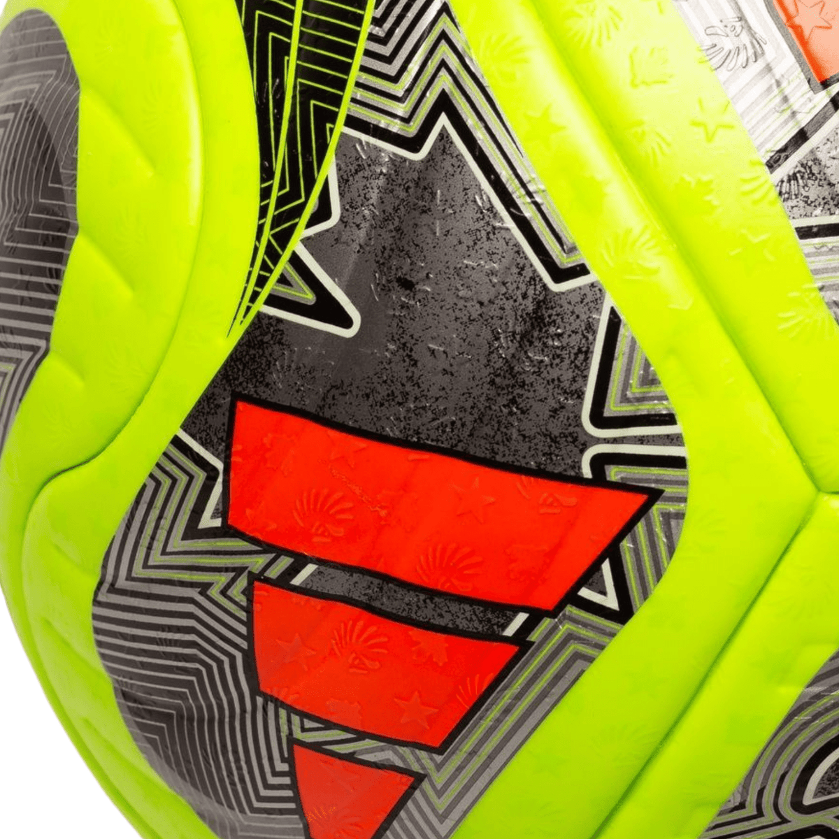 adidas FIFA World Cup 26 Trionda Pro OMB Winter Soccer Ball (Lucid Lemon/Black/Metallic Silver) | SoccerWearhouse