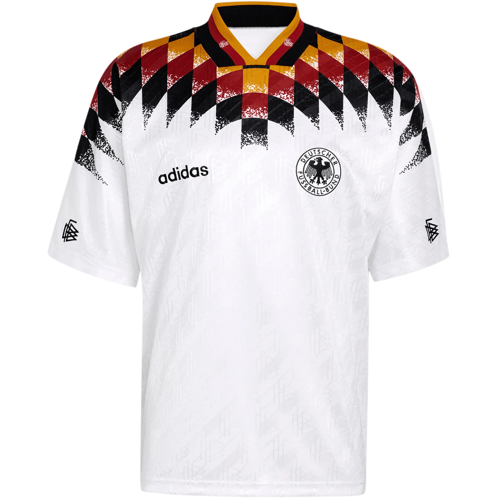 adidas Germany 1994 Home Retro Jersey (White) | SoccerWearhouse