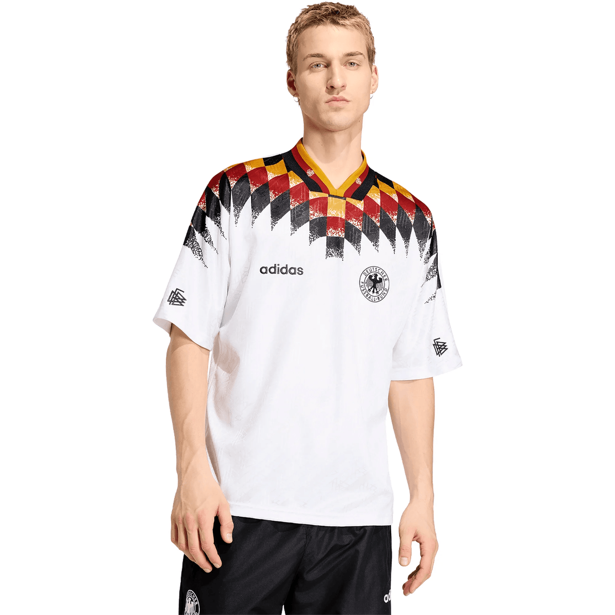adidas Germany 1994 Home Retro Jersey (White) | SoccerWearhouse