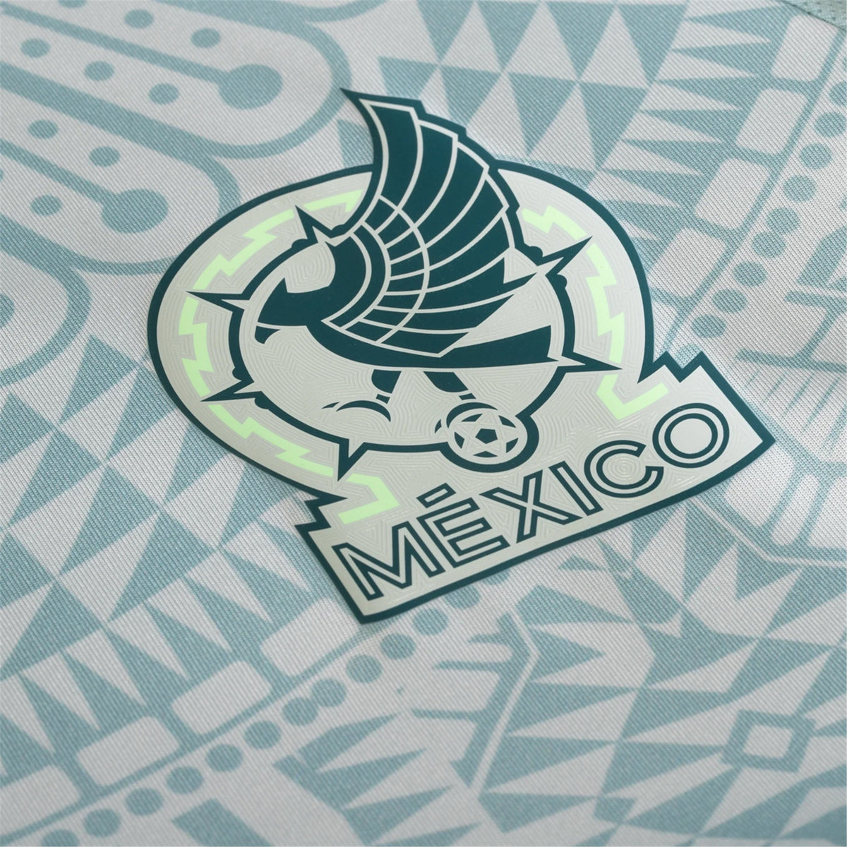 adidas Gilberto Mora Mexico Authentic Away Jersey 24/25 w/ Gold Cup 2025 Patches (Linen Green) | SoccerWearhouse