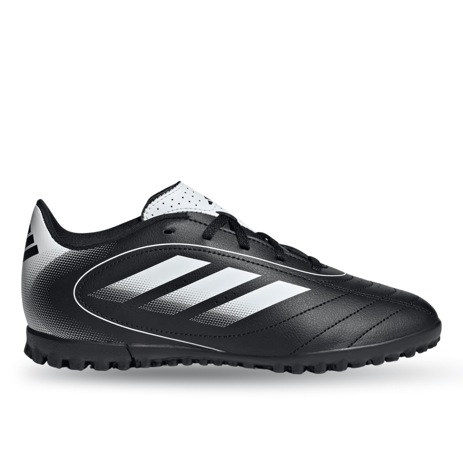 adidas Goletto IX Turf Junior Soccer Shoes (Black/White) | SoccerWearhouse