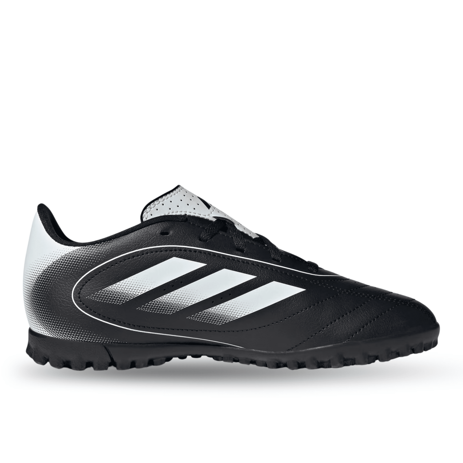 adidas Goletto IX Turf Junior Soccer Shoes (Black/White) | SoccerWearhouse