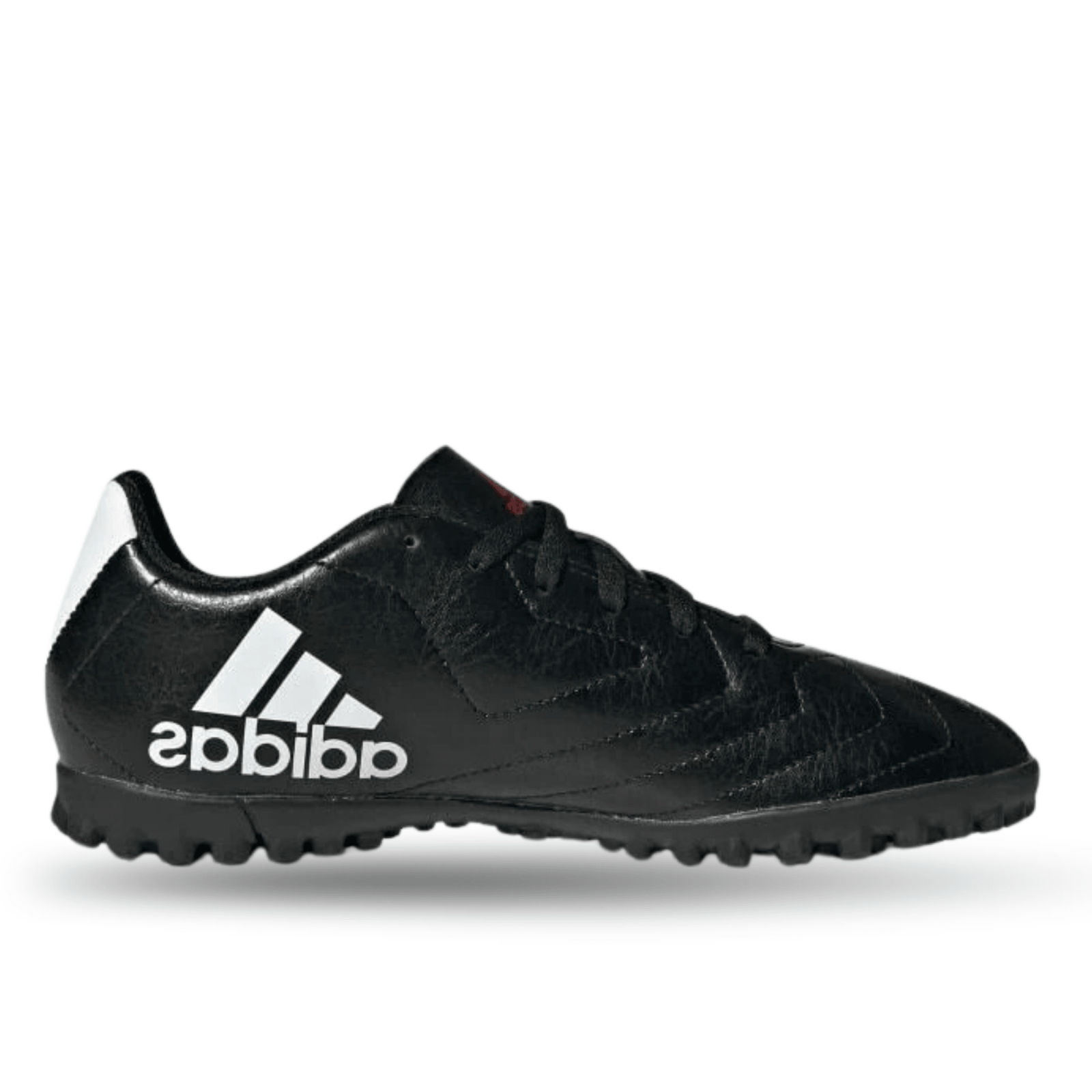adidas Goletto VII TF J Youth Turf Soccer Shoes (Black/White) | SoccerWearhouse