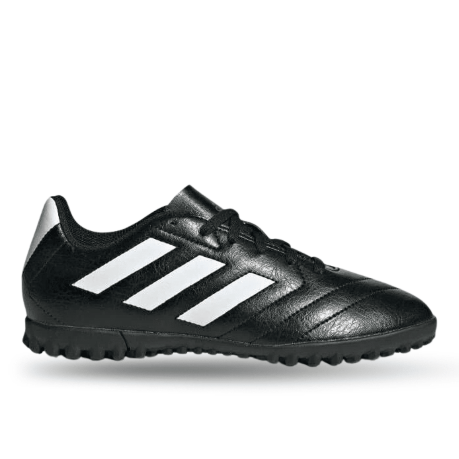 adidas Goletto VII TF J Youth Turf Soccer Shoes (Black/White) | SoccerWearhouse