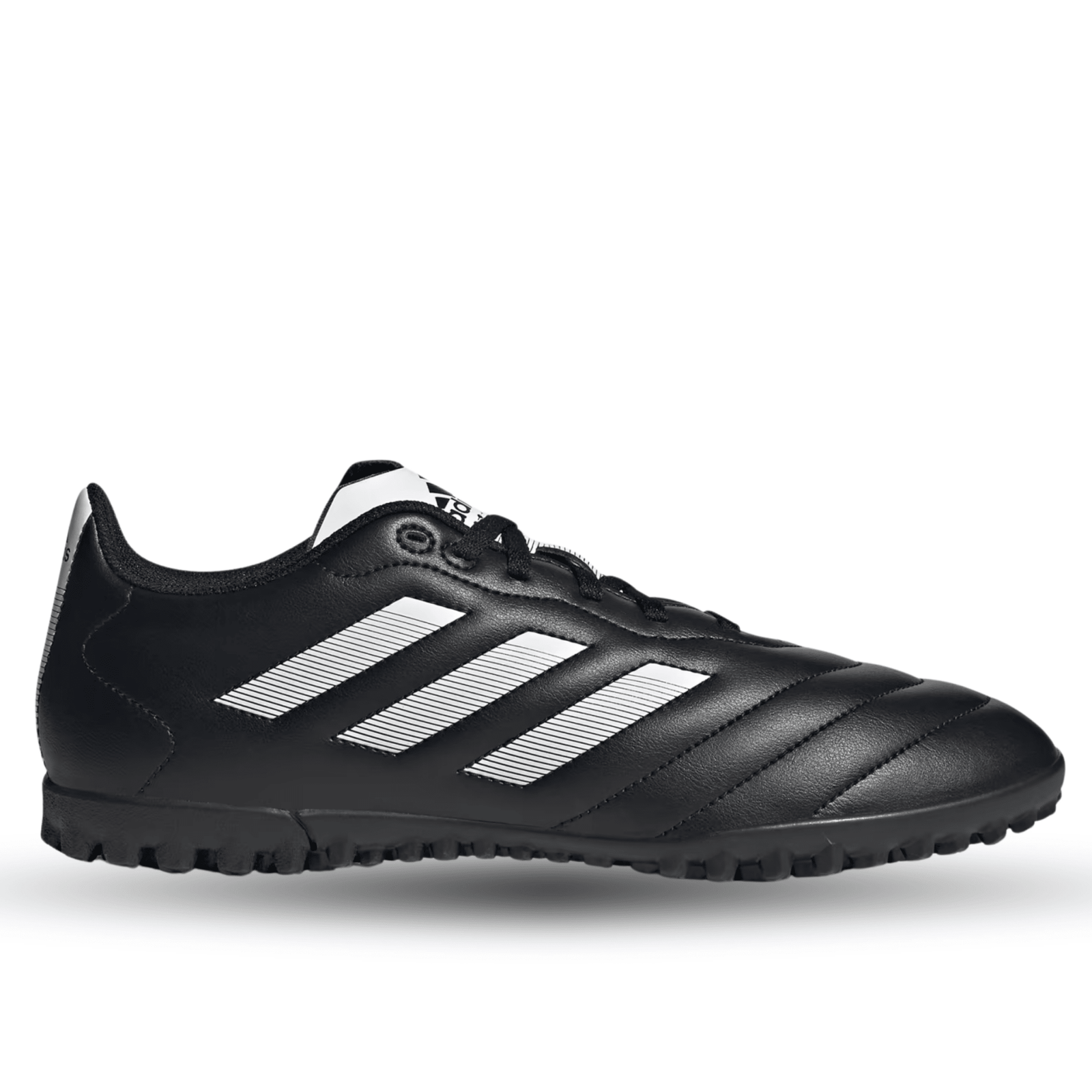 adidas Goletto VIII TF Artificial Turf Soccer Shoes (Black/White) | SoccerWearhouse