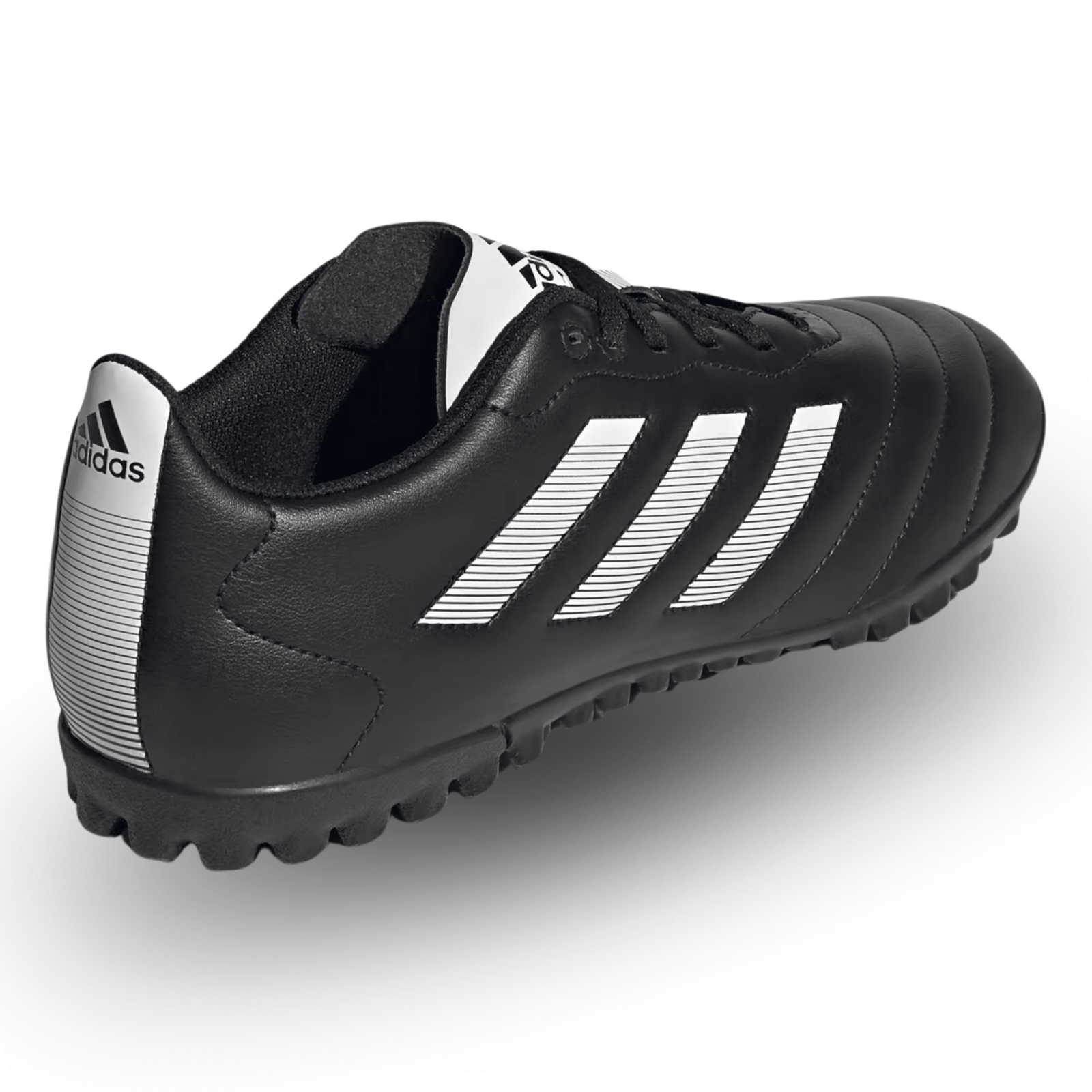 adidas Goletto VIII TF Artificial Turf Soccer Shoes (Black/White) | SoccerWearhouse