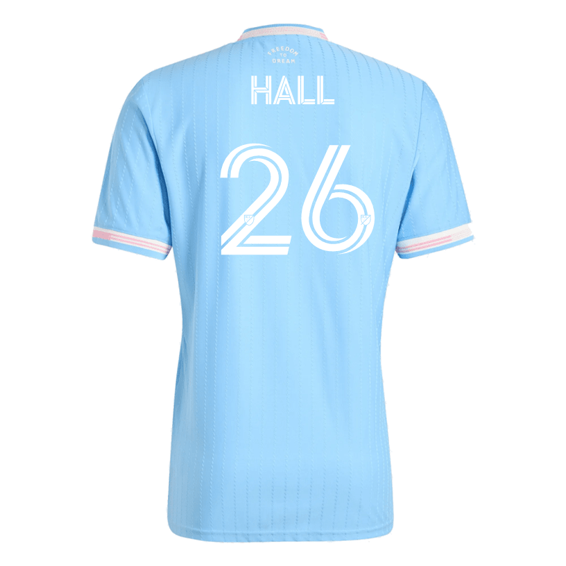 adidas Hall Inter Miami Authentic Third Jersey 25/26 (Blue/Pink) | SoccerWearhouse