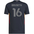 adidas Heine Gikling Bruseth San Diego FC Authentic Home Jersey w/ MLS + Apple TV Patches 25/26 (Night Navy)