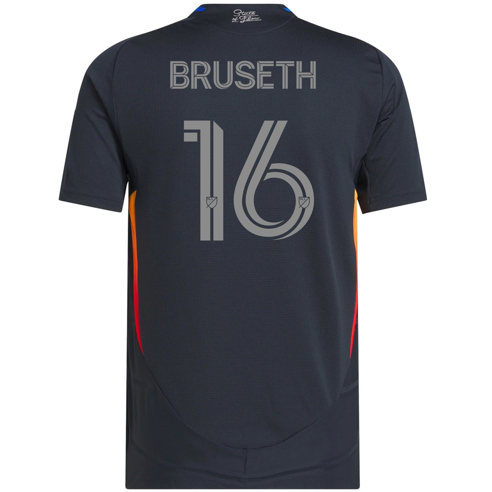 adidas Heine Gikling Bruseth San Diego FC Authentic Home Jersey w/ MLS + Apple TV Patches 25/26 (Night Navy) | SoccerWearhouse
