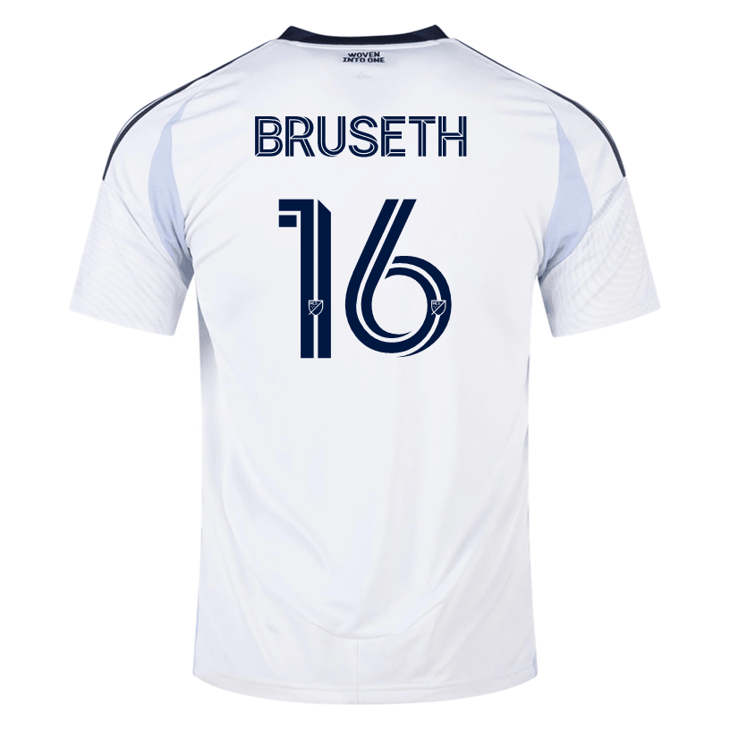 adidas Heine Gikling Bruseth San Diego FC Away Jersey 25/26 (White) | SoccerWearhouse