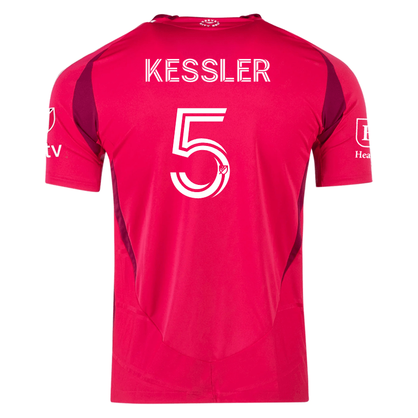 adidas Henry Kessler St. Louis FC Authentic Home Jersey 25/26 (Power Pink) | SoccerWearhouse