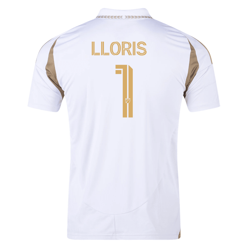 adidas Hugo Lloris LAFC Away Jersey 25/26 (White/Gold) | SoccerWearhouse