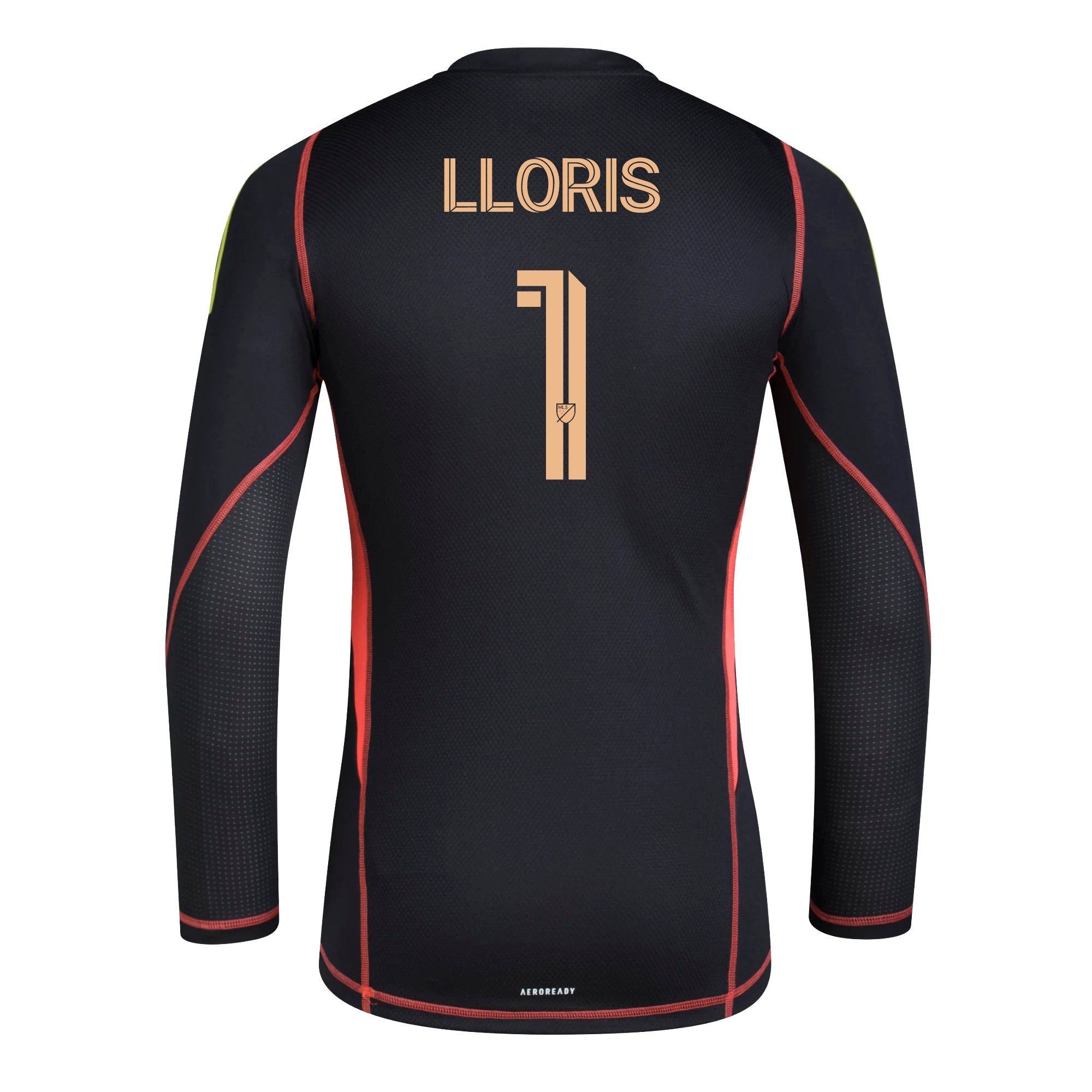 adidas Hugo LLoris LAFC Los Angeles FC Goalkeeper Tiro 24 Jersey (Blac