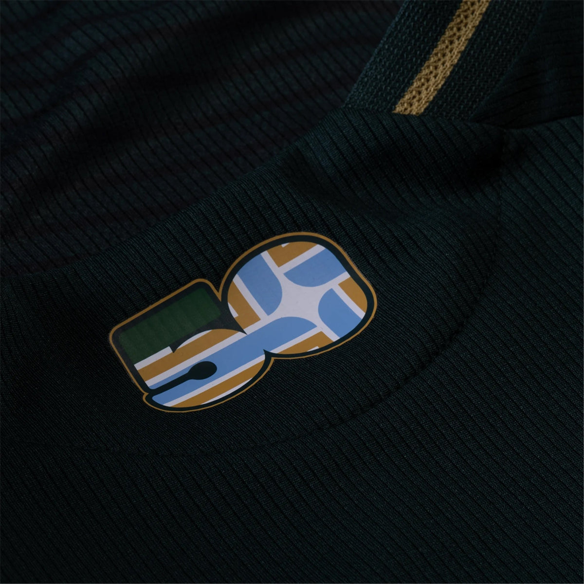 adidas Hunter Sulte Portland Timbers Authentic Home Jersey w/ MLS & Apple Patch 25/26 (Green/Gold) | SoccerWearhouse