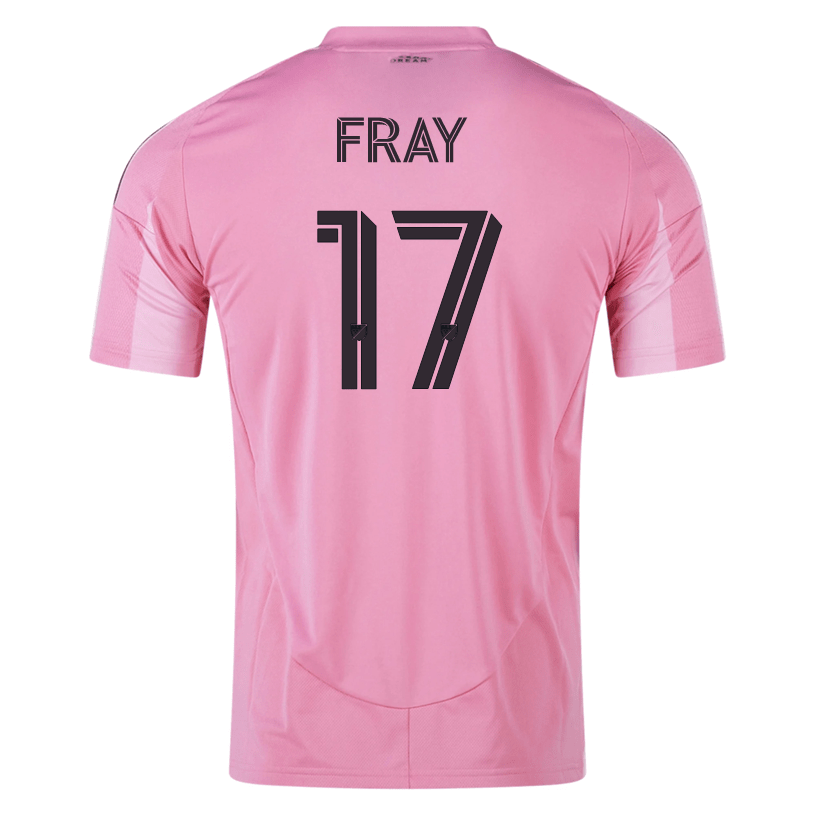 adidas Ian Fray Inter Miami CF Home Jersey 25/26 (Easy Pink) | SoccerWearhouse