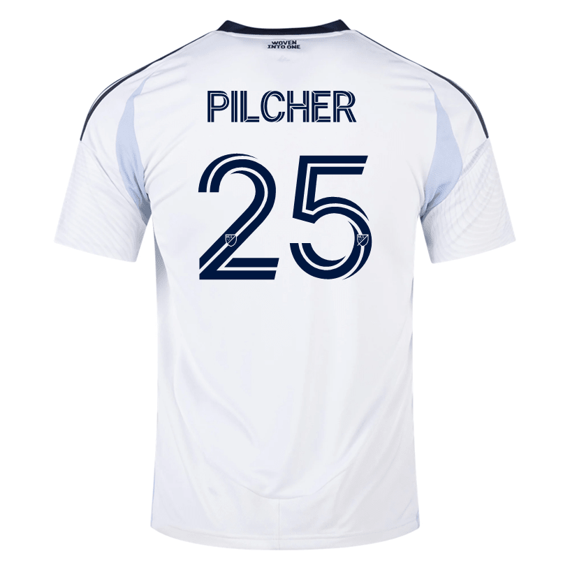 adidas Ian Pilcher San Diego FC Away Jersey 25/26 (White) | SoccerWearhouse