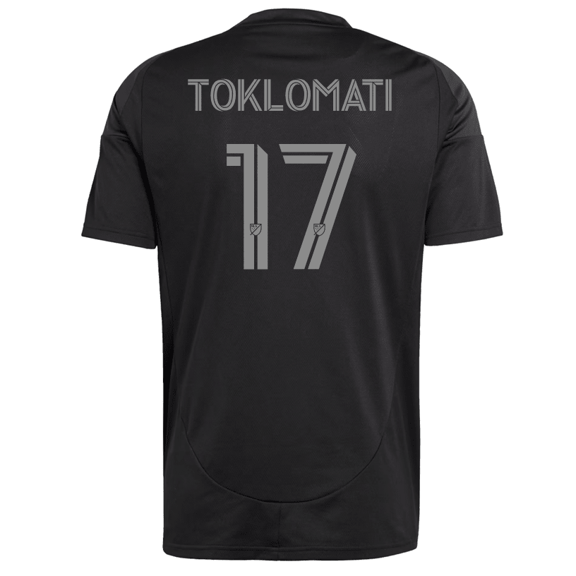 adidas Idan Toklomati Charlotte FC Away Jersey 25/26 (Black) | SoccerWearhouse