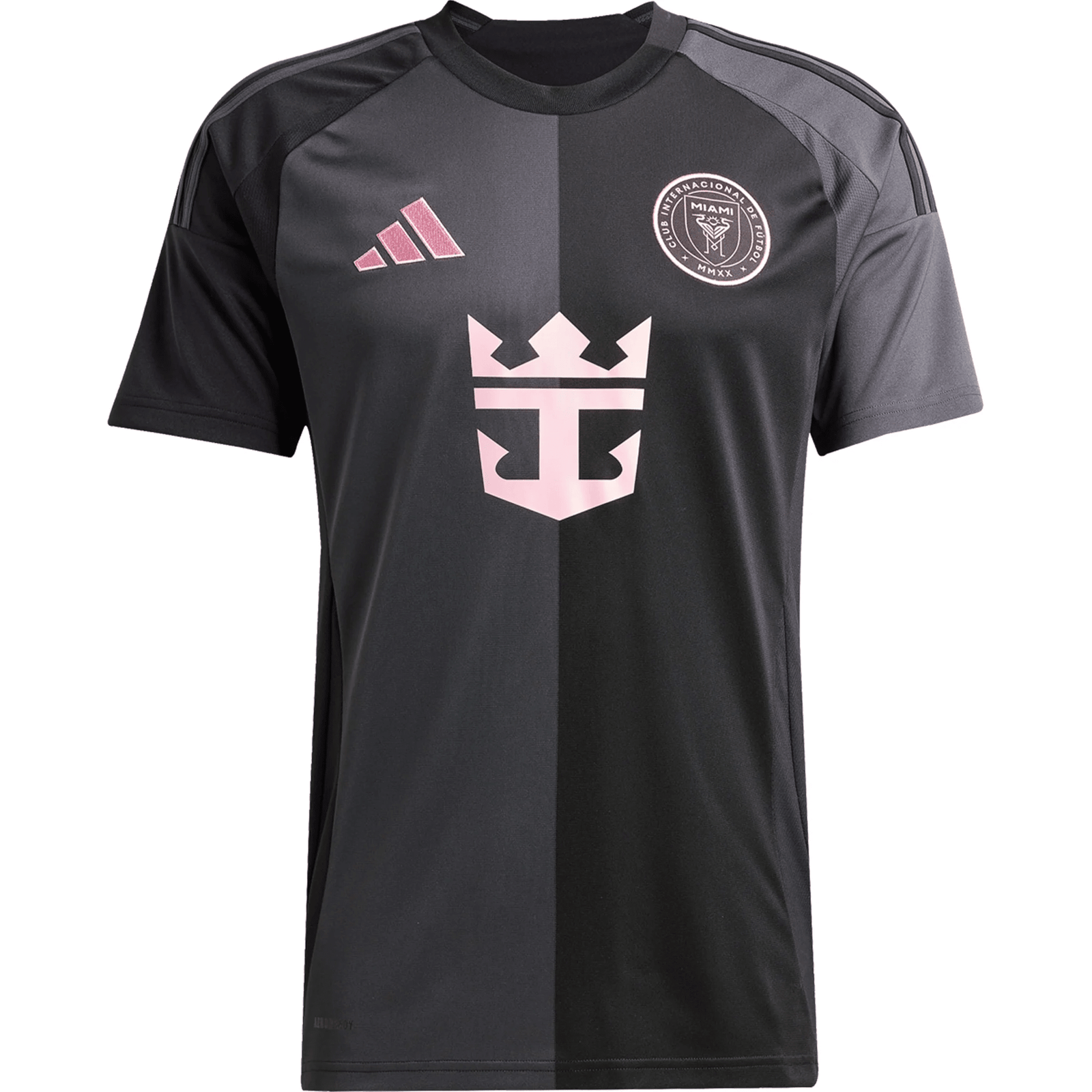 adidas Inter Miami Away Jersey 25/26 (Black/Pink) | SoccerWearhouse