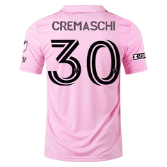 adidas Inter Miami Benjamin Cremaschi Home Jersey 23/24 w/ MLS + Leagu