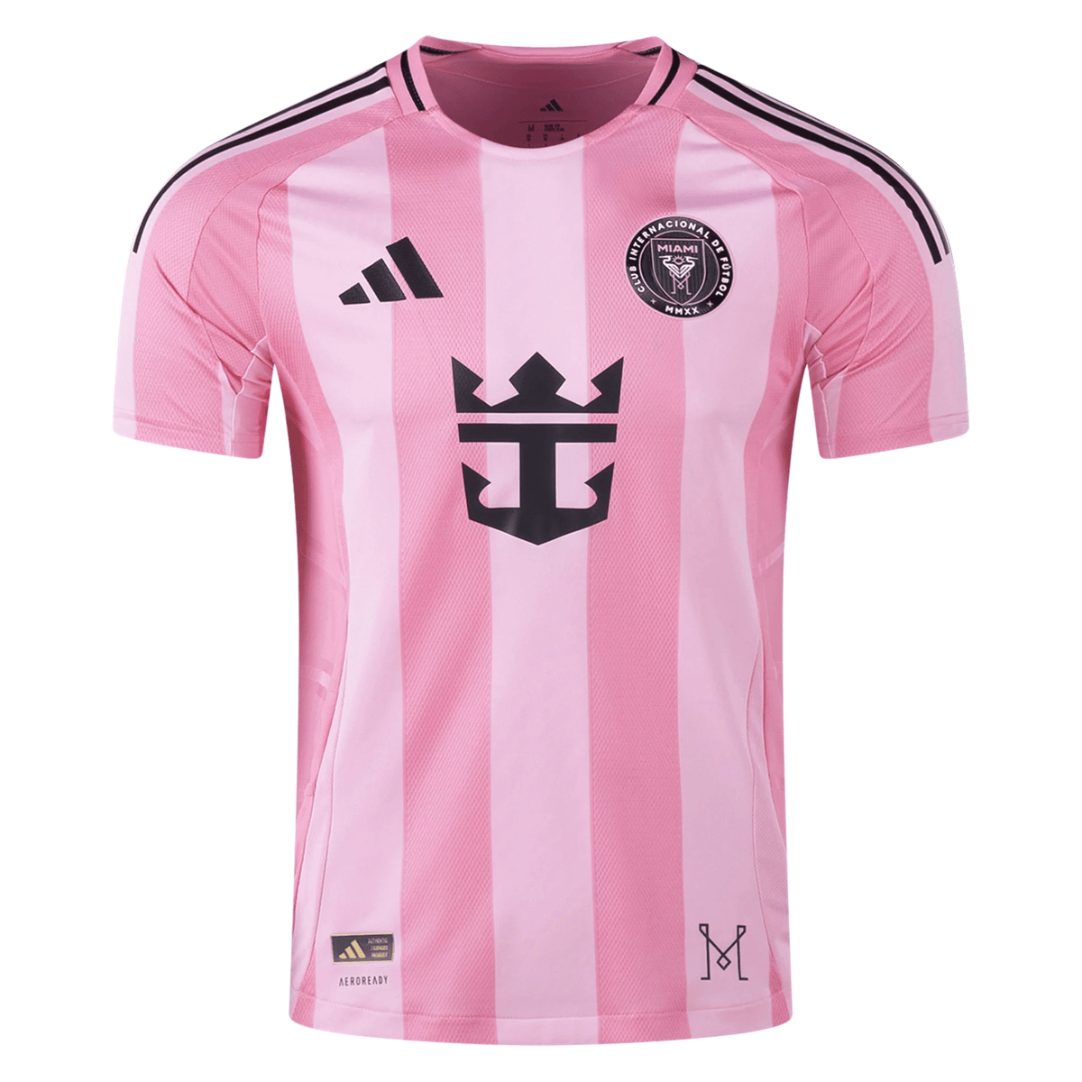 adidas Inter Miami CF Authentic Home Jersey 25/26 (Easy Pink) | SoccerWearhouse