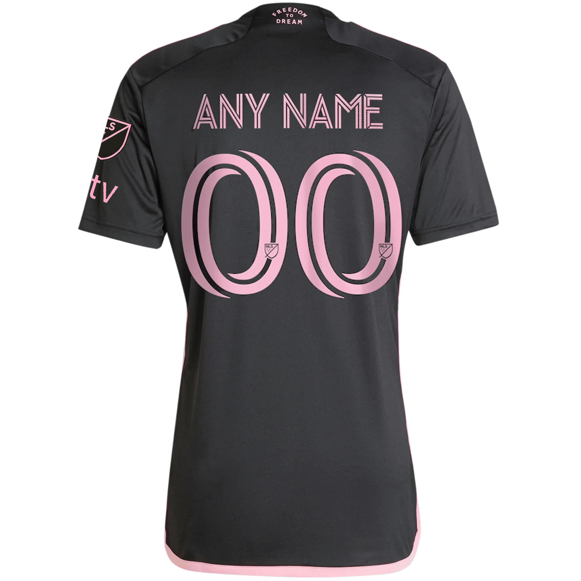 Customized Inyer adidas Inter Miami Custom Name Royal Caribbean Away Jersey w/ MLS + Ap