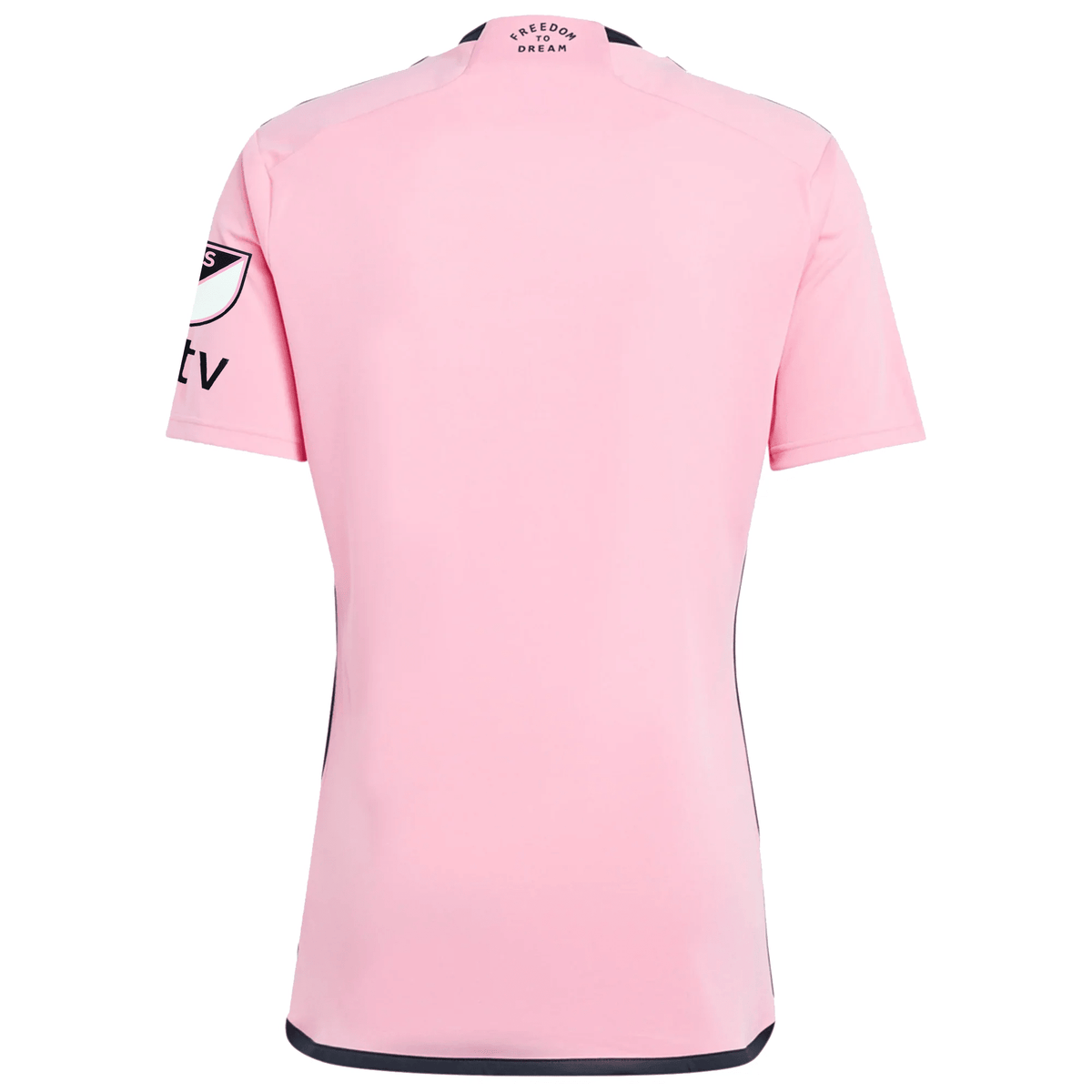 adidas Inter Miami Home Jersey w/ MLS + Apple TV Patches 24/25 (Easy Pink) | SoccerWearhouse
