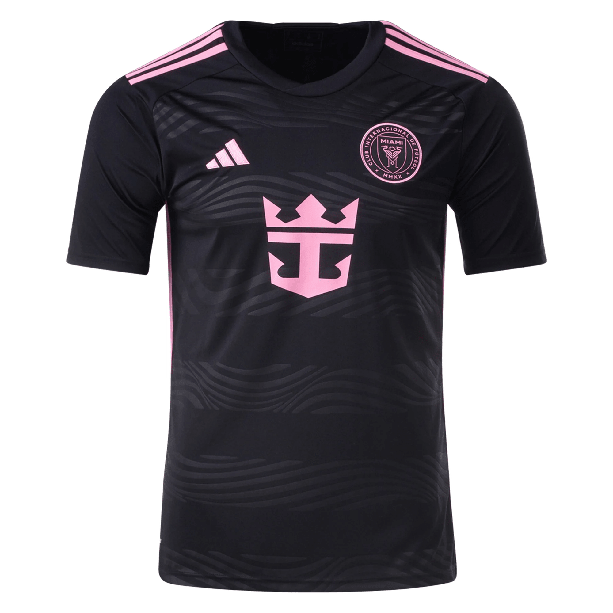 adidas Inter Miami Lionel Messi Away Jersey w/ Royal Caribbean Sponsor