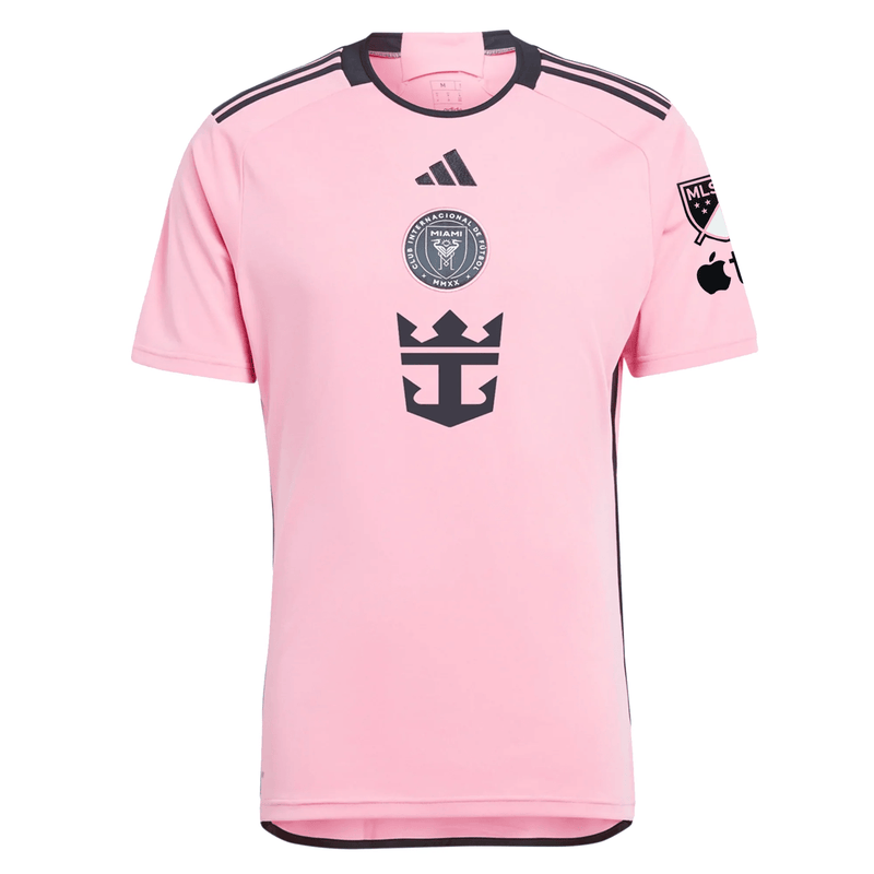 adidas Inter Miami Lionel Messi Royal Caribbean Home Jersey w/ MLS + A