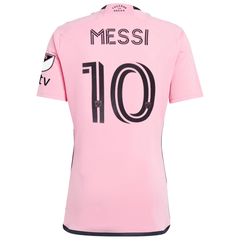 adidas Inter Miami Lionel Messi Royal Caribbean Home Jersey w/ MLS + A