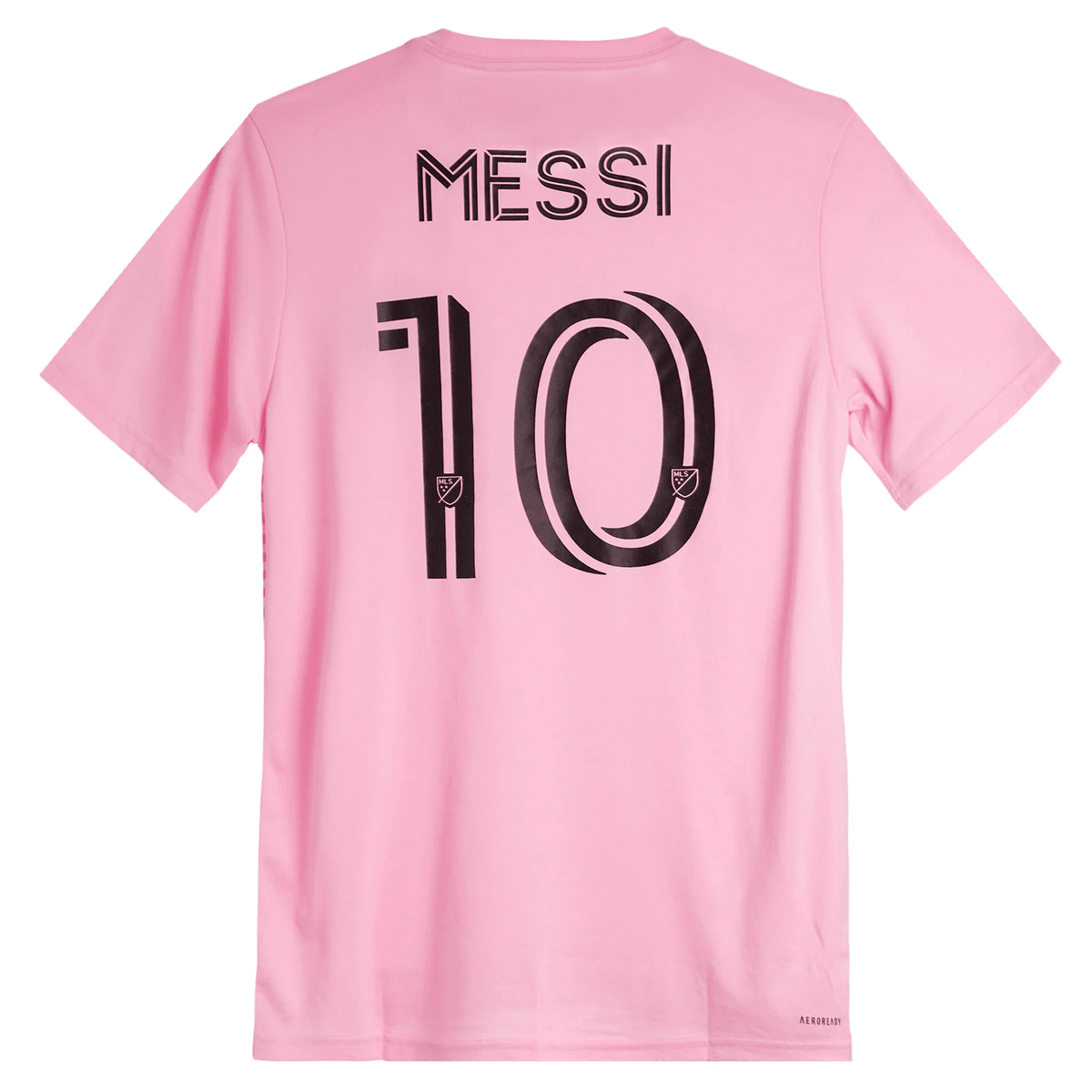 adidas Inter Miami Messi Name &amp; Number Jersey Shirt (True Pink) | SoccerWearhouse