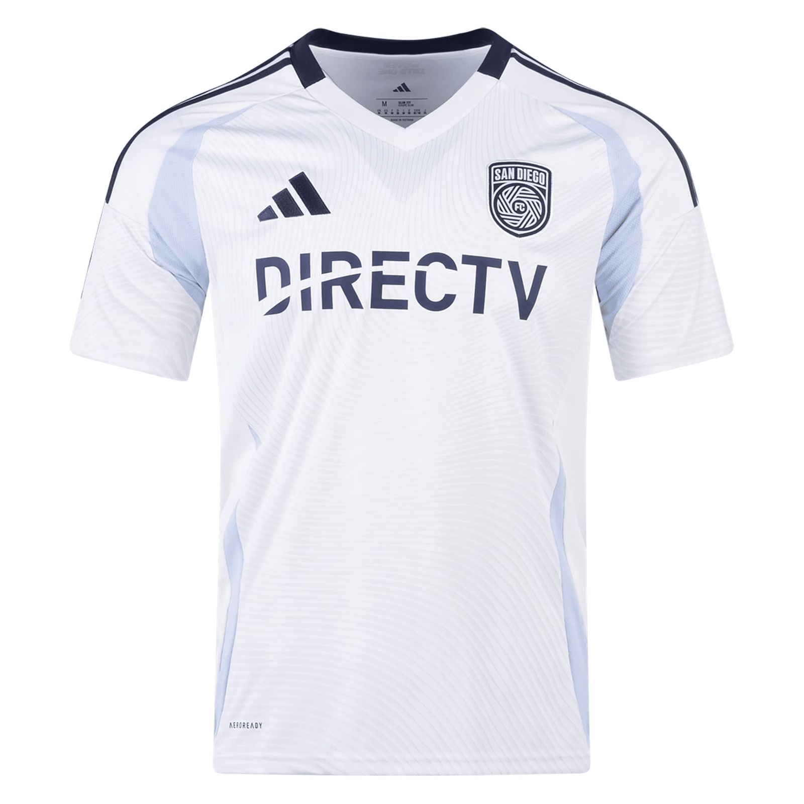 adidas Jacob Jackson San Diego FC Away Jersey 25/26 (White) | SoccerWearhouse