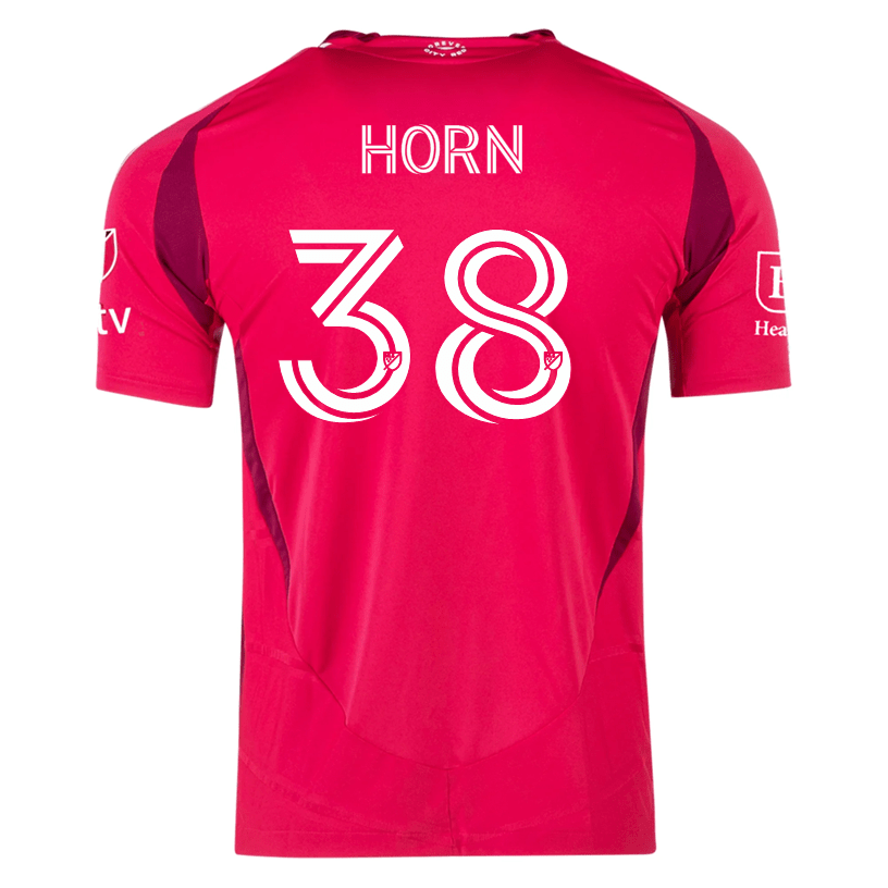 adidas Jannes Horn St. Louis FC Authentic Home Jersey 25/26 (Power Pink) | SoccerWearhouse